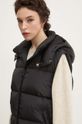 Páperová vesta Tommy Jeans čierna DW0DW18862