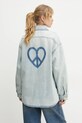 Одяг Джинсова куртка Moschino Jeans 0508.8720 блакитний