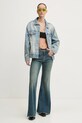 Джинсова куртка Moschino Jeans 0516.8720 блакитний AW24