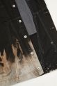 Rick Owens giacca di jeans Alice nero DS02D2714.BSUN