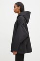 Rick Owens geaca Hooded Peter DS02D2725.MU negru AW24