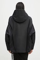 Odjeća Jakna Rick Owens Hooded Peter DS02D2725.MU crna
