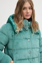 Geox geaca din velur W4628D.T3153.F4622 turcoaz
