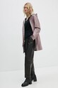 Rains kurtka przeciwdeszczowa A-Line W Jacket W3 18050.37 fioletowy AW24