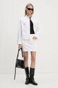 ZADIG&VOLTAIRE kurtka jeansowa WWOW00643 biały AW24