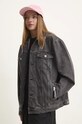 Odzież Karl Lagerfeld Jeans kurtka jeansowa 246J1401 szary