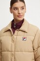 Fila geaca Leila maro FAW0881
