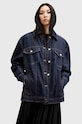 AllSaints geaca bomber DILLAN BOMBER cu captuseala bleumarin W007OA