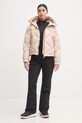 Péřová bunda K-Way K7132DW béžová AW24