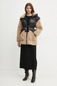 Пухено яке Karl Lagerfeld 246W1500 черен AW24