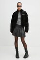 Odzież Juicy Couture kurtka welurowa MARGO PUFFER JCOIJ224556.101 czarny