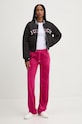 Juicy Couture kurtka bomber KELSEY PUFFER JCOIJ224557.101 czarny AW24