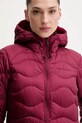 Μπουφάν με επένδυση από πούπουλα Peak Performance Helium Down μπορντό G79841