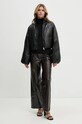Пухова куртка Nanushka LILIMA NW24PFSG10951 чорний AW24