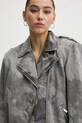 Fiorucci geacă din denim U01FMDJA177DN03DN07 gri