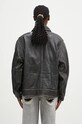 Clothing KSUBI leather jacket Creed Jacket WFA24JK004 black