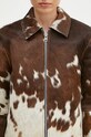 Samsoe Samsoe suede jacket Salylo brown F24300022