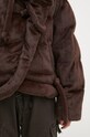 Bunda Ottolinger Furry Strappy Puffer Jacket hnědá 1090602521