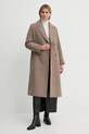 Levi's płaszcz z domieszką wełny A8533 beżowy AW24