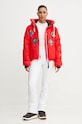 Rossignol kurtka narciarska puchowa Lumy x JCC RLNWJ32 czerwony AW24