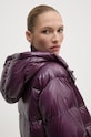 Péřová bunda Hetrego SARAH 8N722 fialová