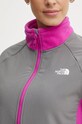 Αθλητική μπλούζα The North Face Glacier Heavyweight NF0A89JB71O1 μωβ