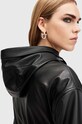 Odzież AllSaints kurtka skórzana KELSEA LEA JACKET W027LB czarny