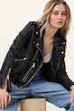 AllSaints rokerica ženska kožna BALFERN BIKER crna W084LB
