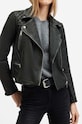Одяг Шкіряна куртка AllSaints CARGO BIKER W085LB чорний