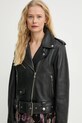 Kožený křivák Stand Studio ICON Biker Jacket černá 61792.7030