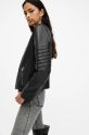 AllSaints geaca de piele CAWLEY negru W027LA