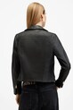 Шкіряна куртка AllSaints DALBY чорний W086LB