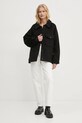 Abercrombie & Fitch geaca de lana KI144.4296.900 negru AW24