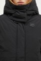 Пухова куртка Maison Kitsuné Puffer чорний NW02202WQ4031