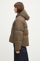 Sporty & Rich jacket Crown Puffer OW020512202BR03 brown AW24