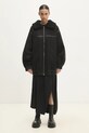 Куртка Rotate Oversized Bomber без капюшона чорний 113189100