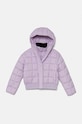 Dětská bunda Calvin Klein Jeans s podšívkou fialová IG0IG02595.9BYH.128.176