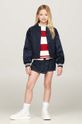 Tommy Hilfiger kurtka bomber dziecięca KG0KG08054.9BYH.128.176 granatowy AW24