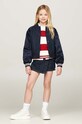 Dječja bomber jakna Tommy Hilfiger KG0KG08054.9BYH.128.176 mornarsko plava AW24