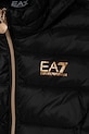 Dziewczynka EA7 Emporio Armani kurtka dziecięca 6DFK01.FNGPZ czarny