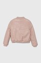 Guess geaca bomber pentru copii J4YL13.WE8D0.9BYH roz AW24