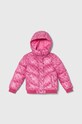 Dětská bunda Guess s podšívkou růžová K4YL00.WEGY0.9BYH