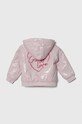 Детско яке Guess K4YL04.WF730.9BYH розов AW24