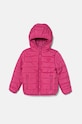 Guess kurtka dziecięca pozostałe różowy H4BT03.WCFM0.G.9BYH