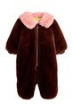 Зимний костюм для младенцев Mini Rodini 2471012916 бордо AW24