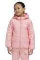 Детская куртка adidas LK LT PADKT с капюшоном розовый JF4345