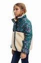 Детско яке Desigual с изолация тюркоазен 24WGEW08