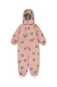 Дитячий зимовий комбінезон Konges Sløjd NOHR SNOWSUIT PRINT KS101277.G помаранчевий AW24