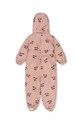 Дівчинка Дитячий зимовий комбінезон Konges Sløjd NOHR SNOWSUIT PRINT KS101277.G помаранчевий