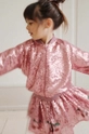 Konges Sløjd giacca bomber bambini STARLA SEQUIN JACKET KS101690